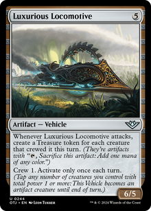 {@C} Luxurious Locomotive [Outlaws of Thunder Junction][OTJ 244]