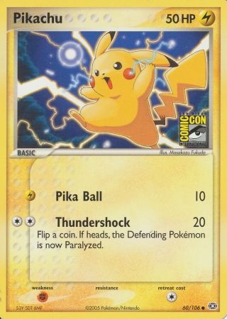 [PKM-R] Pikachu (60/106) (2005 San Diego Comic Con) [Miscellaneous Cards & Products]