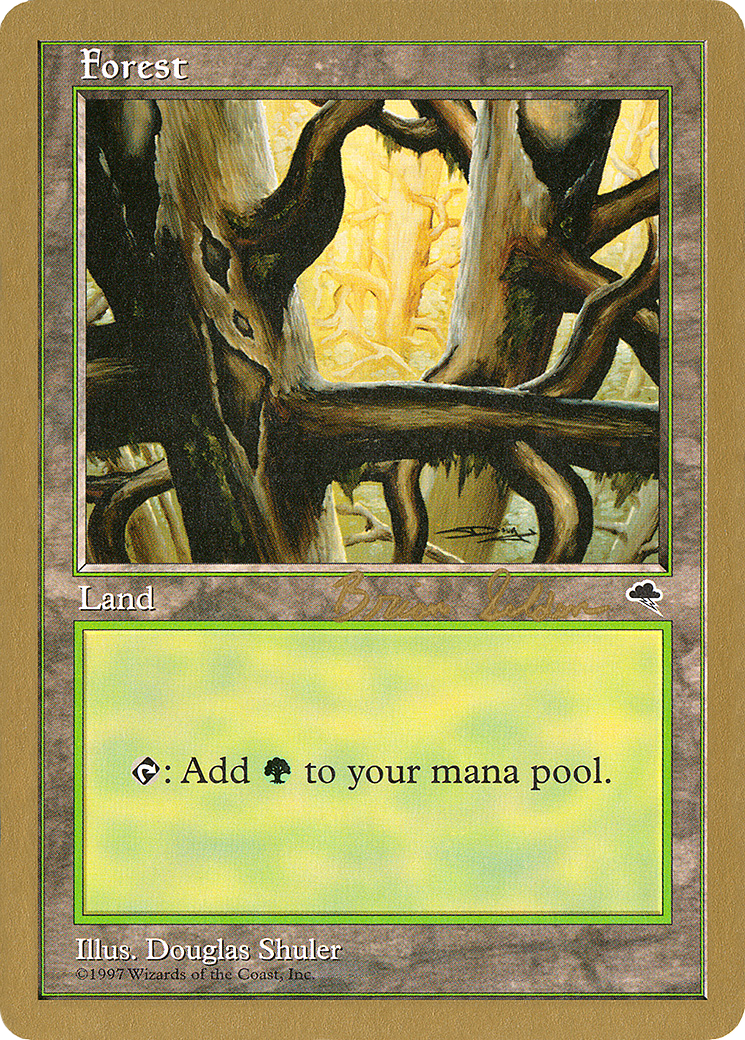 {B}[GB WC98 BS350] Forest (bs350) (Brian Selden) [World Championship Decks 1998]