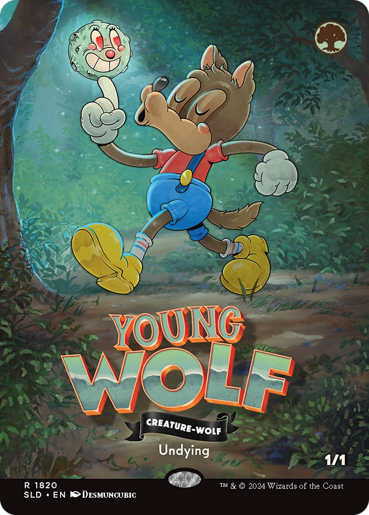 Young Wolf [SLD-1820]  (Borderless) Foil