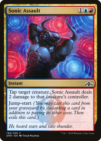 {C} Sonic Assault [Guilds of Ravnica][GRN 199]