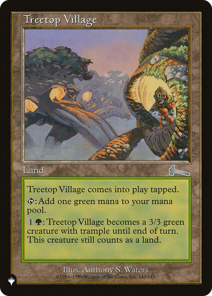 Treetop Village [LIST 143/143]