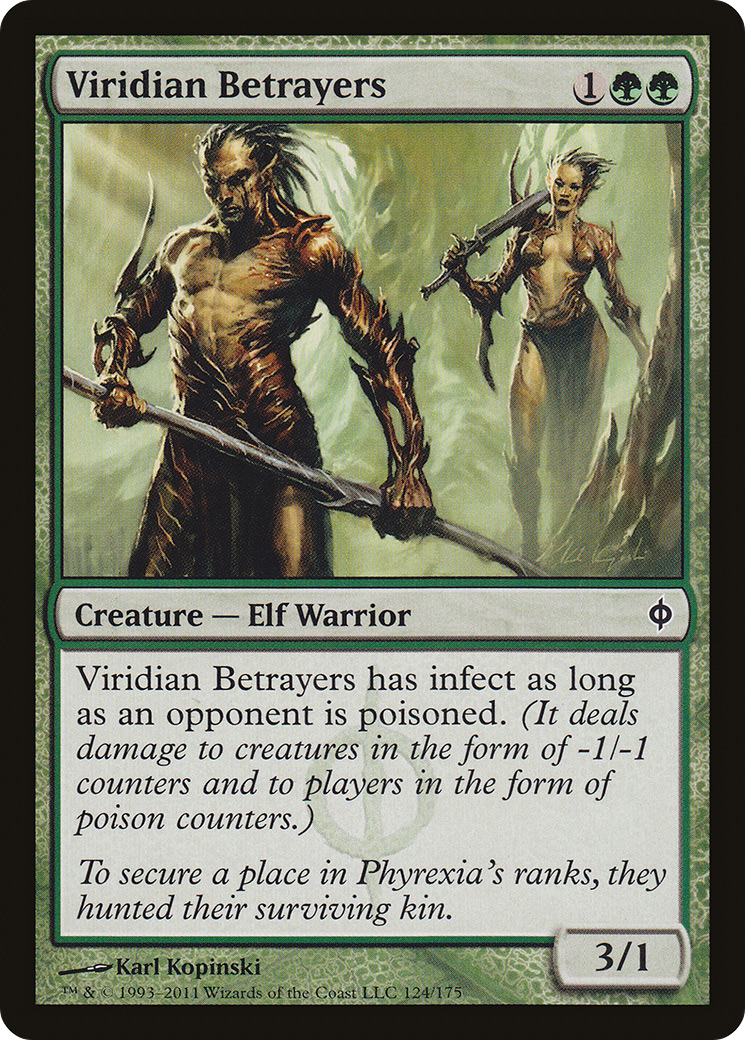 {C} Viridian Betrayers [New Phyrexia][NPH 124]