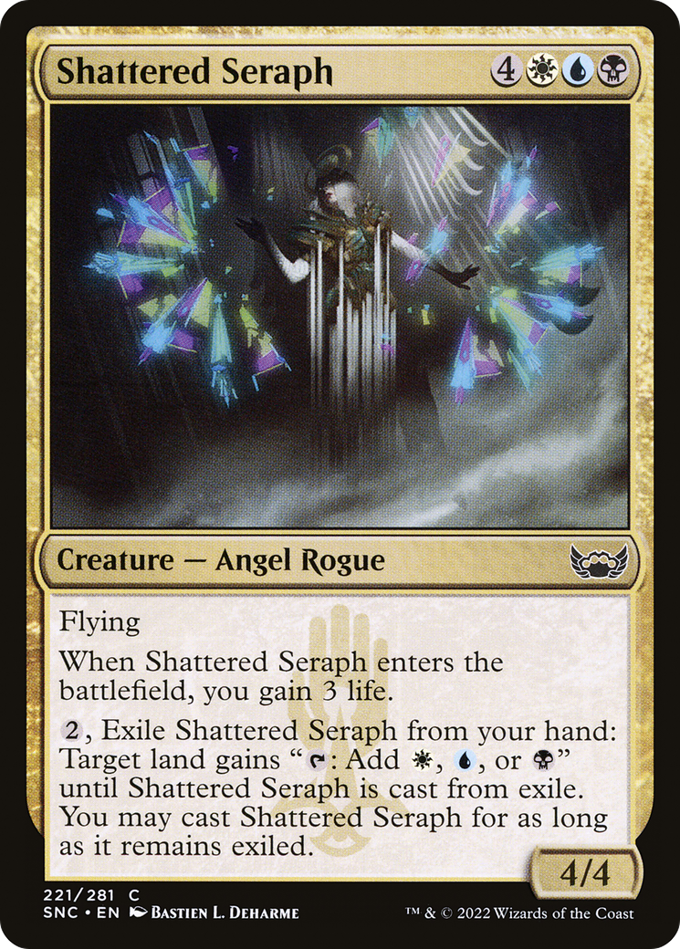 {C} Shattered Seraph [Streets of New Capenna][SNC 221]