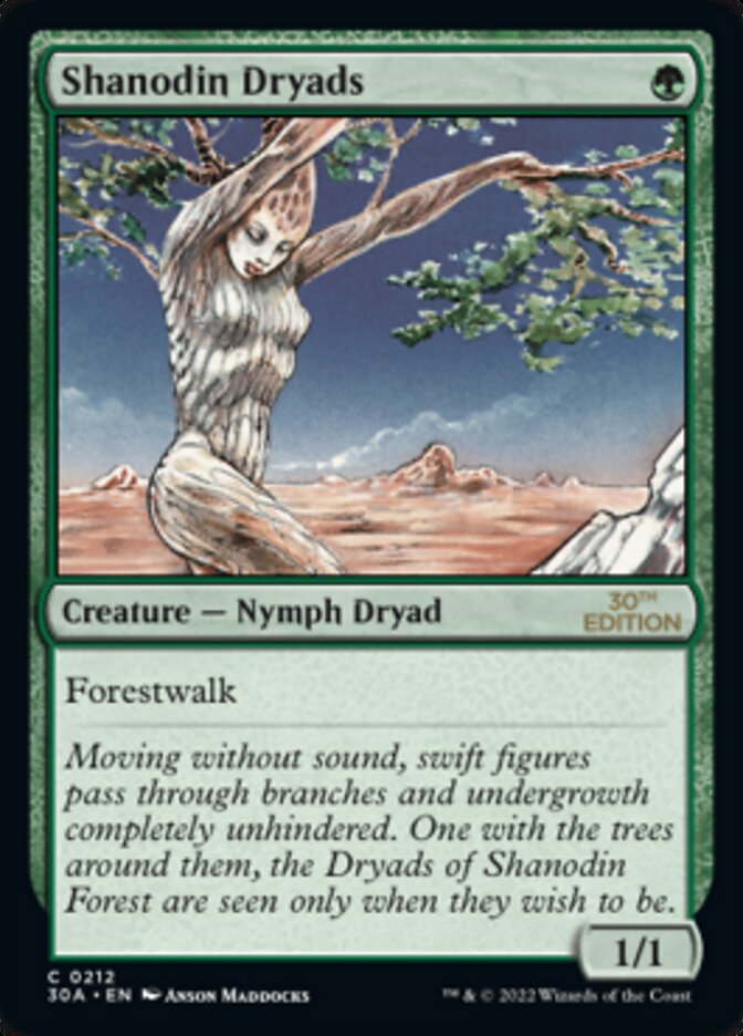 {C} Shanodin Dryads [30th Anniversary Edition][30A 212]