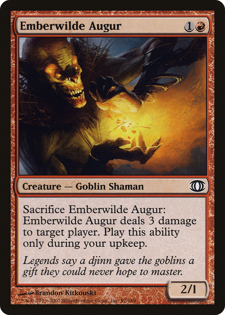 {C} Emberwilde Augur [Future Sight][FUT 097]