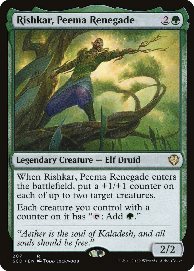 {R} Rishkar, Peema Renegade [Starter Commander Decks][SCD 207]