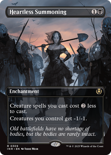{R} Heartless Summoning (Borderless) [Innistrad Remastered][INR 309]