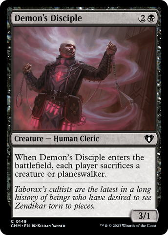 {C} Demon's Disciple [Commander Masters][CMM 149]