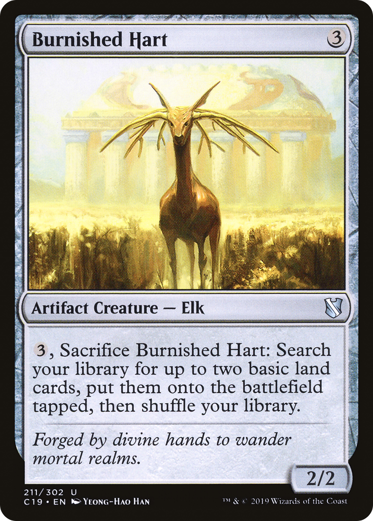 {C} Burnished Hart [Commander 2019][C19 211]