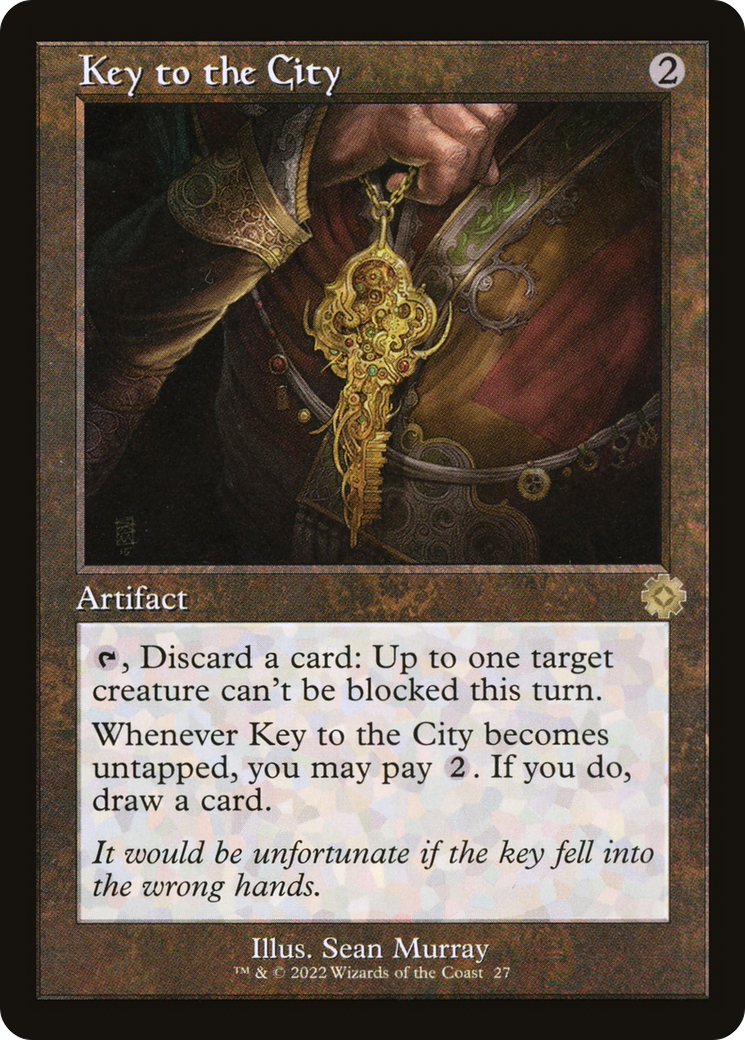 {R} Key to the City (Retro) [The Brothers' War Retro Artifacts][BRR 027]
