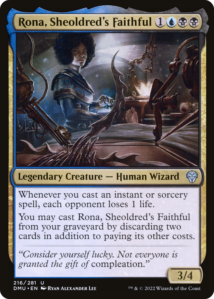 {C} Rona, Sheoldred's Faithful [Dominaria United][DMU 216]