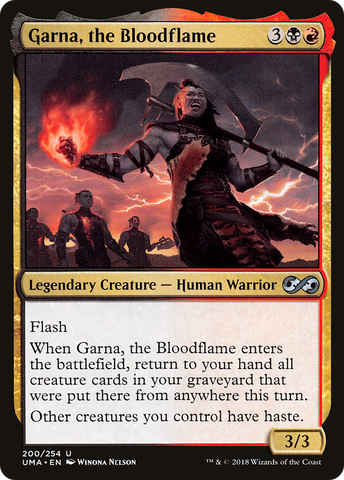 {C} Garna, the Bloodflame [Ultimate Masters][UMA 200]