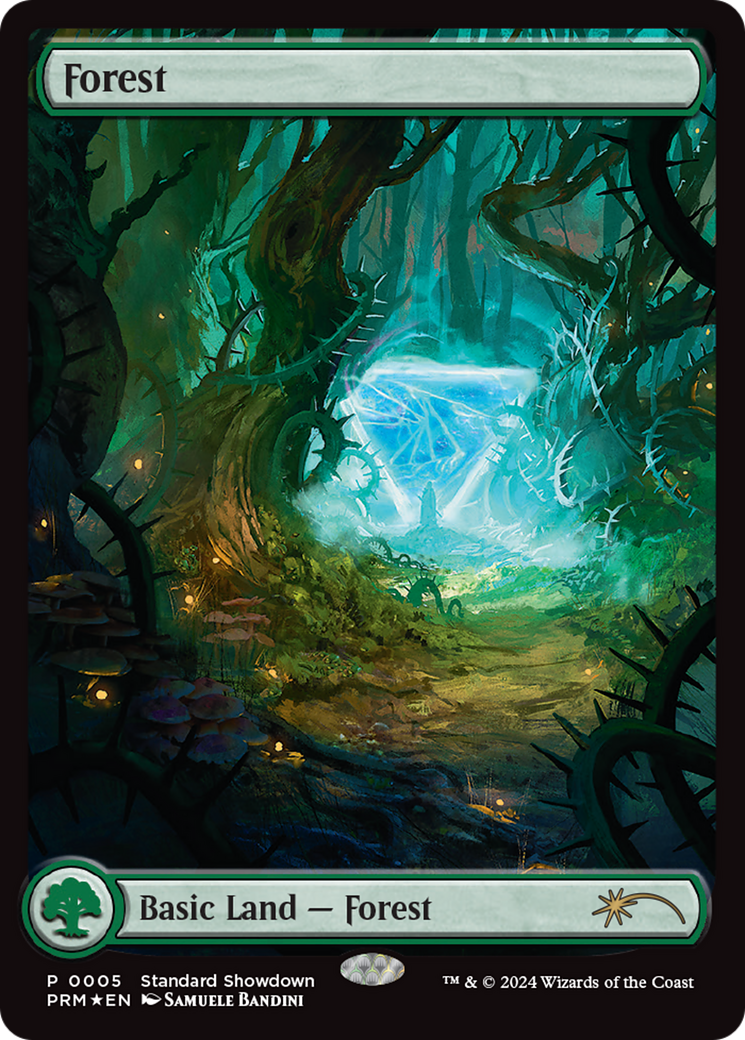 {B} Forest (Standard Showdown) [Murders at Karlov Manor Promos][SS PRM 005]
