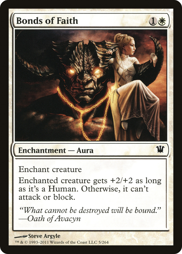 {C} Bonds of Faith [Innistrad][ISD 005]