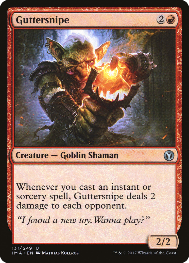 {C} Guttersnipe [Iconic Masters][IMA 131]