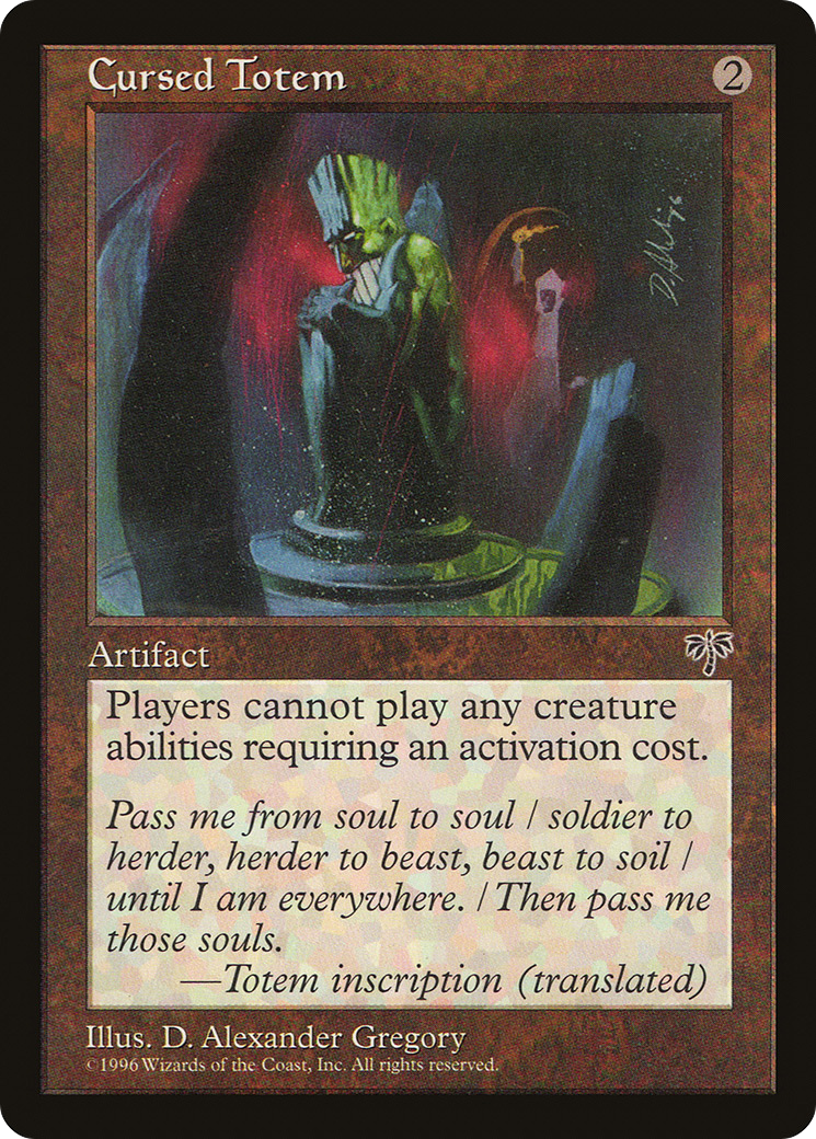 {R} Cursed Totem [Mirage][MIR 299] - Misty Mountain Games