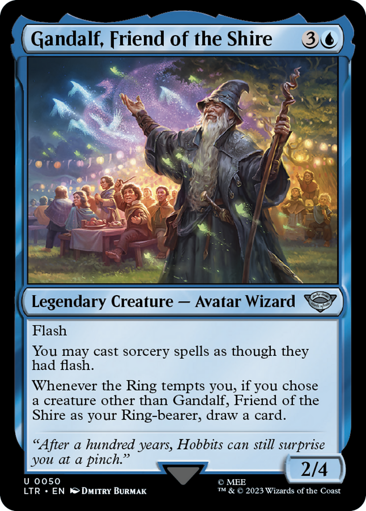 {C} Gandalf, Friend of the Shire [The Lord of the Rings: Tales of Middle-Earth][LTR 050]