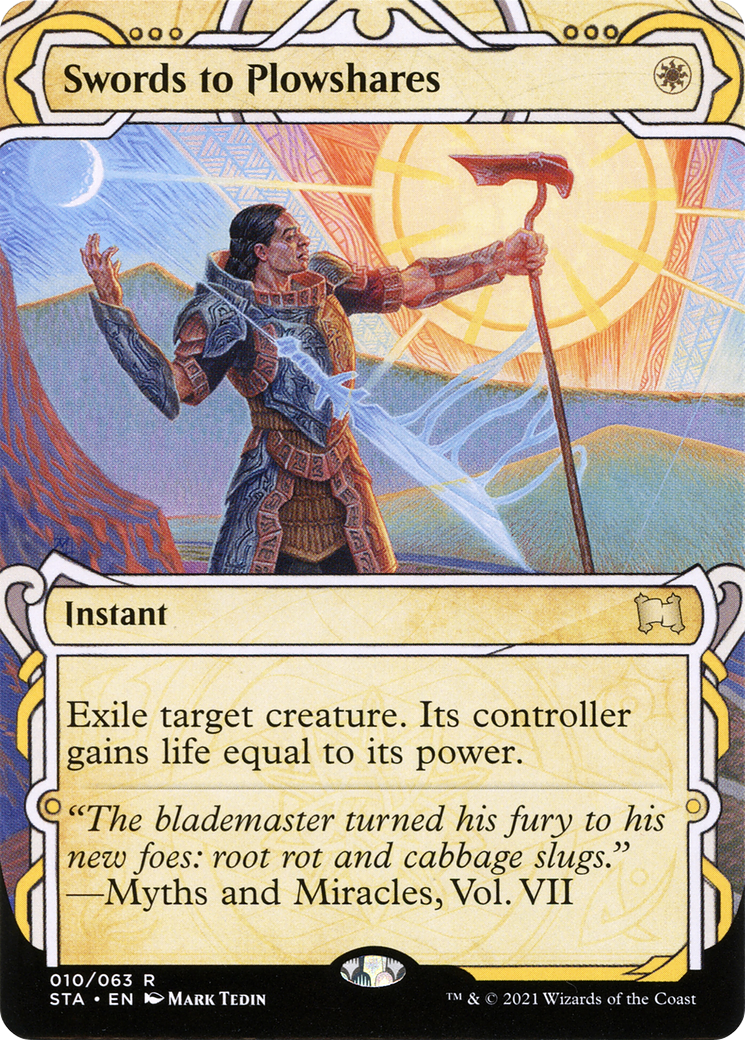 {R} Swords to Plowshares [Strixhaven: School of Mages Mystical Archive][STA 010]