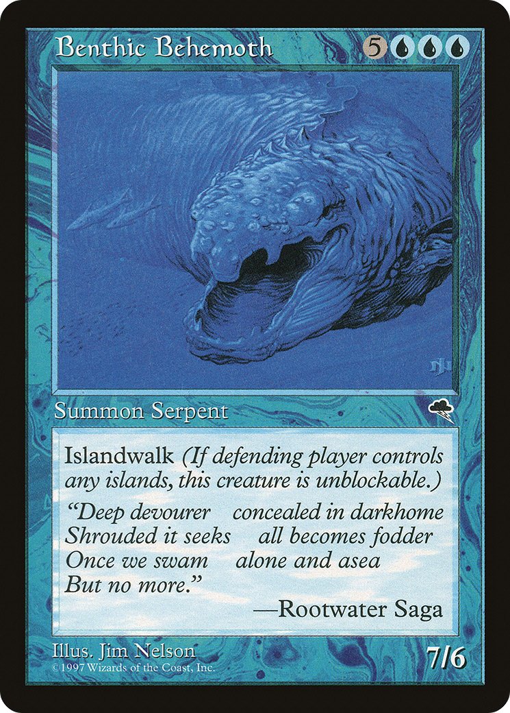 {R} Benthic Behemoth [Tempest][TMP 054]