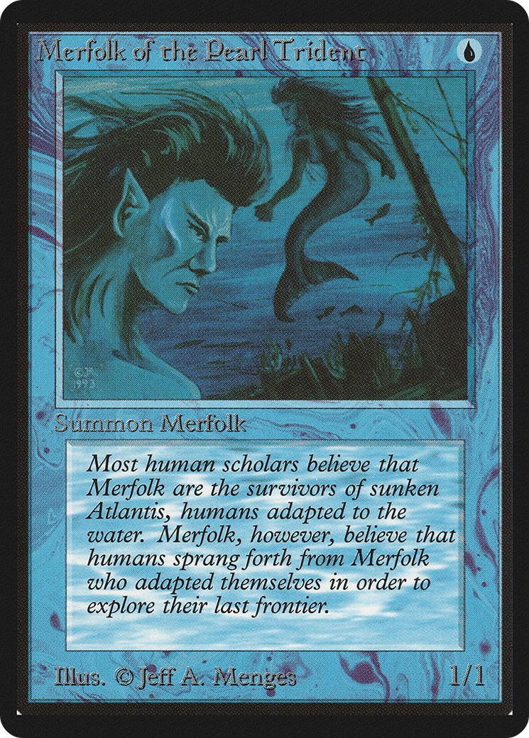 {C} Merfolk of the Pearl Trident [Beta Edition][LEB 067]