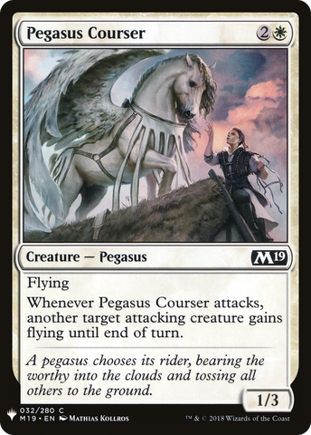 {C} Pegasus Courser [Mystery Booster][LS M19 032]