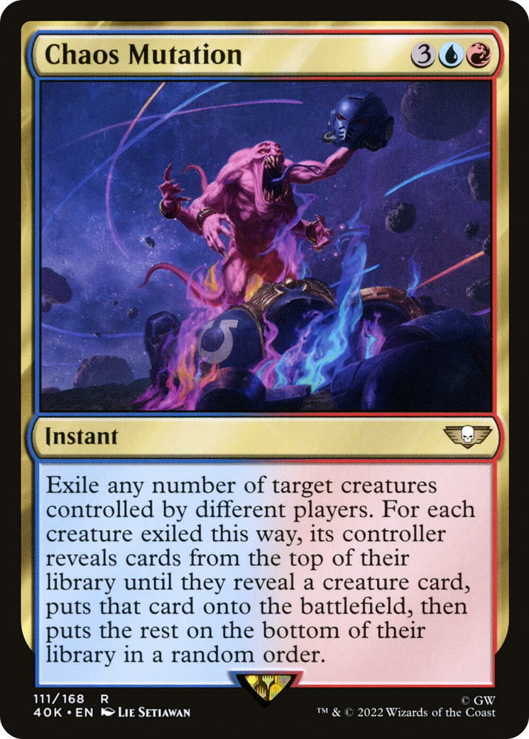 {R} Chaos Mutation [Universes Beyond: Warhammer 40,000][40K 111]