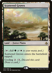 {R} Scattered Groves [Amonkhet][AKH 247]