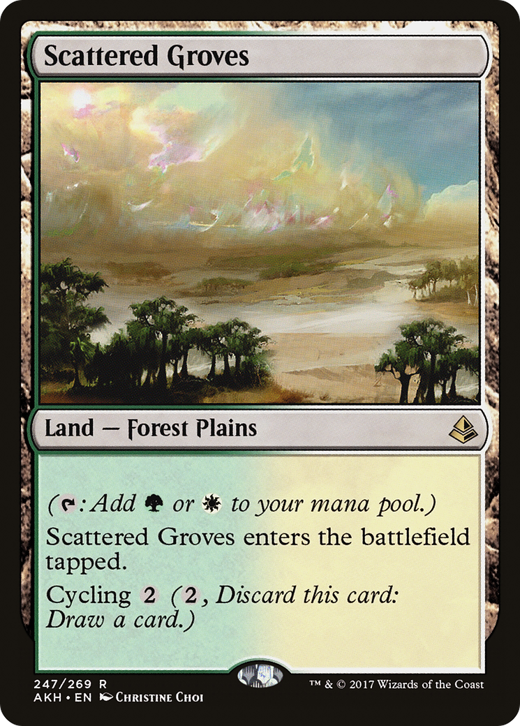 {R} Scattered Groves [Amonkhet][AKH 247]