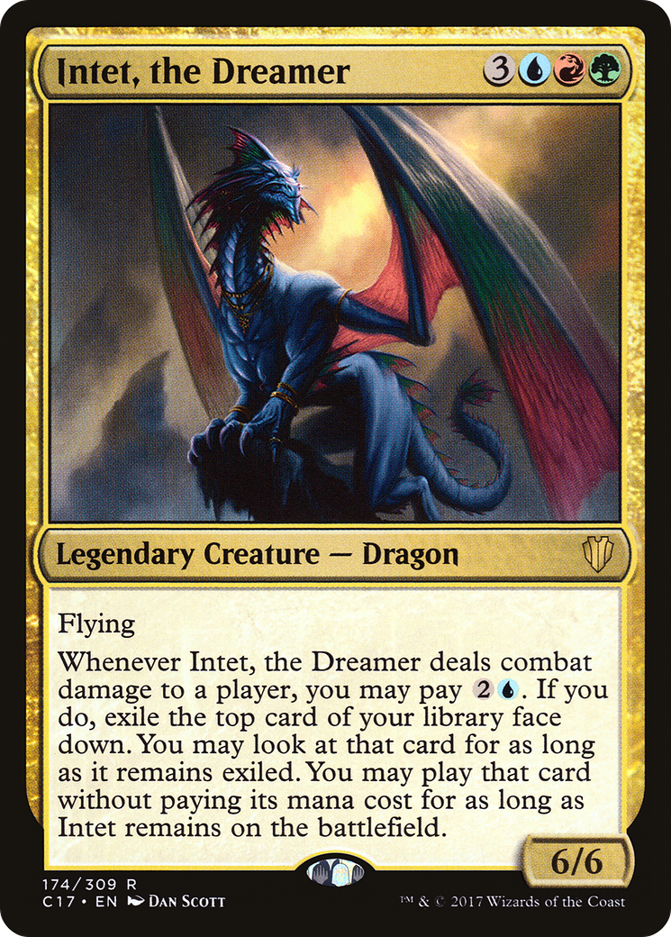 {R} Intet, the Dreamer [Commander 2017][C17 174]