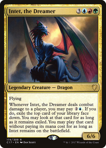 {R} Intet, the Dreamer [Commander 2017][C17 174]
