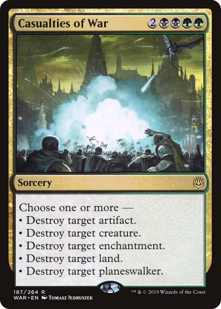 {R} Casualties of War [War of the Spark Promos][PA WAR 187]