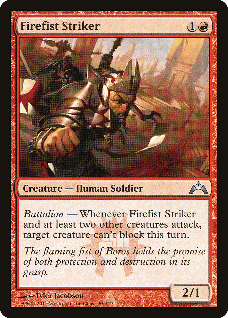 {C} Firefist Striker [Gatecrash][GTC 090]