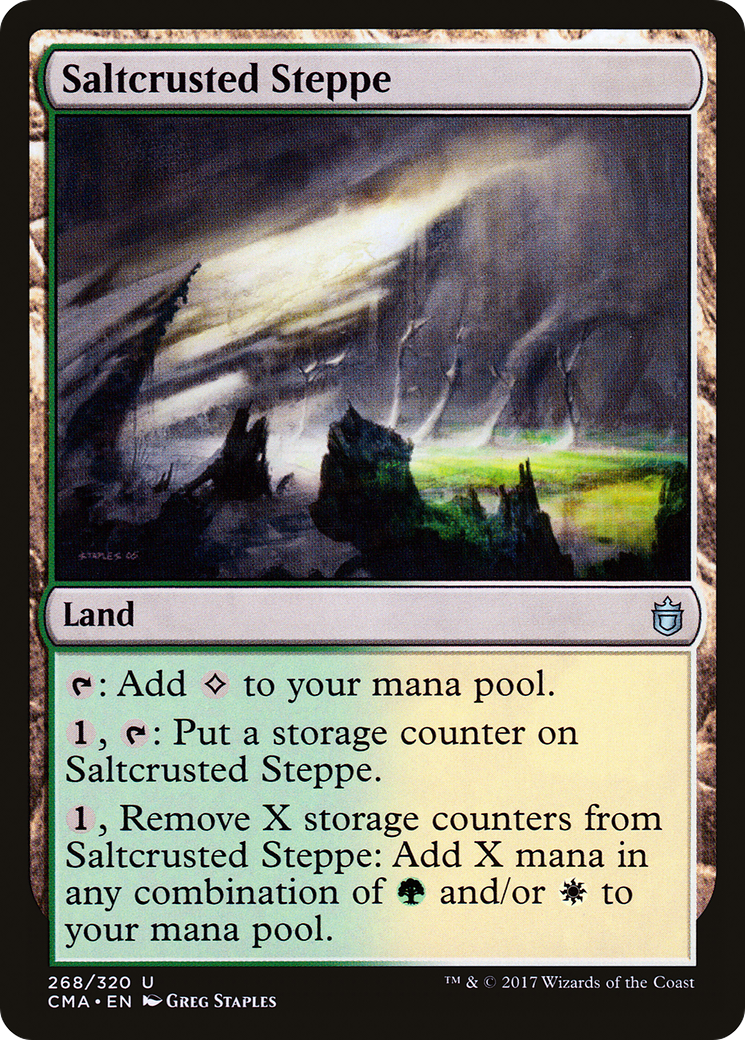 {C} Saltcrusted Steppe [Commander Anthology][CMA 268]