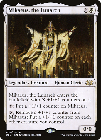{R} Mikaeus, the Lunarch [Double Masters 2022][2X2 018]