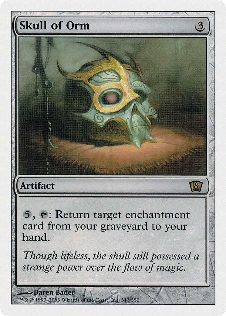 {R} Skull of Orm [Eighth Edition][8ED 313]