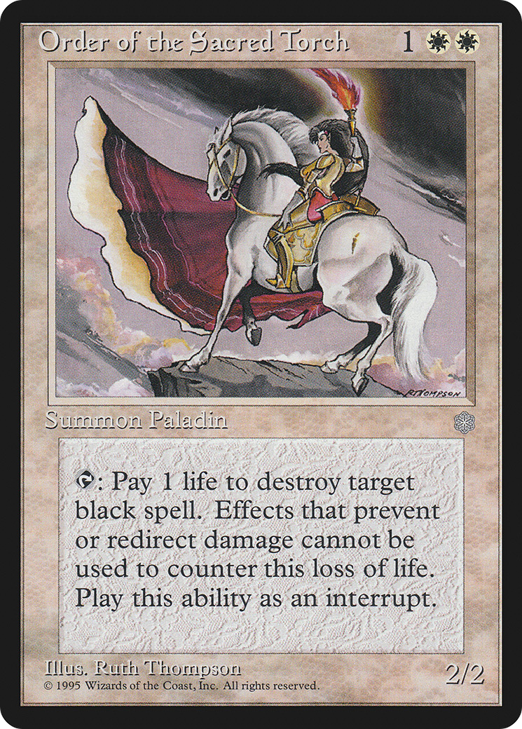 {R} Order of the Sacred Torch [Ice Age][ICE 045]