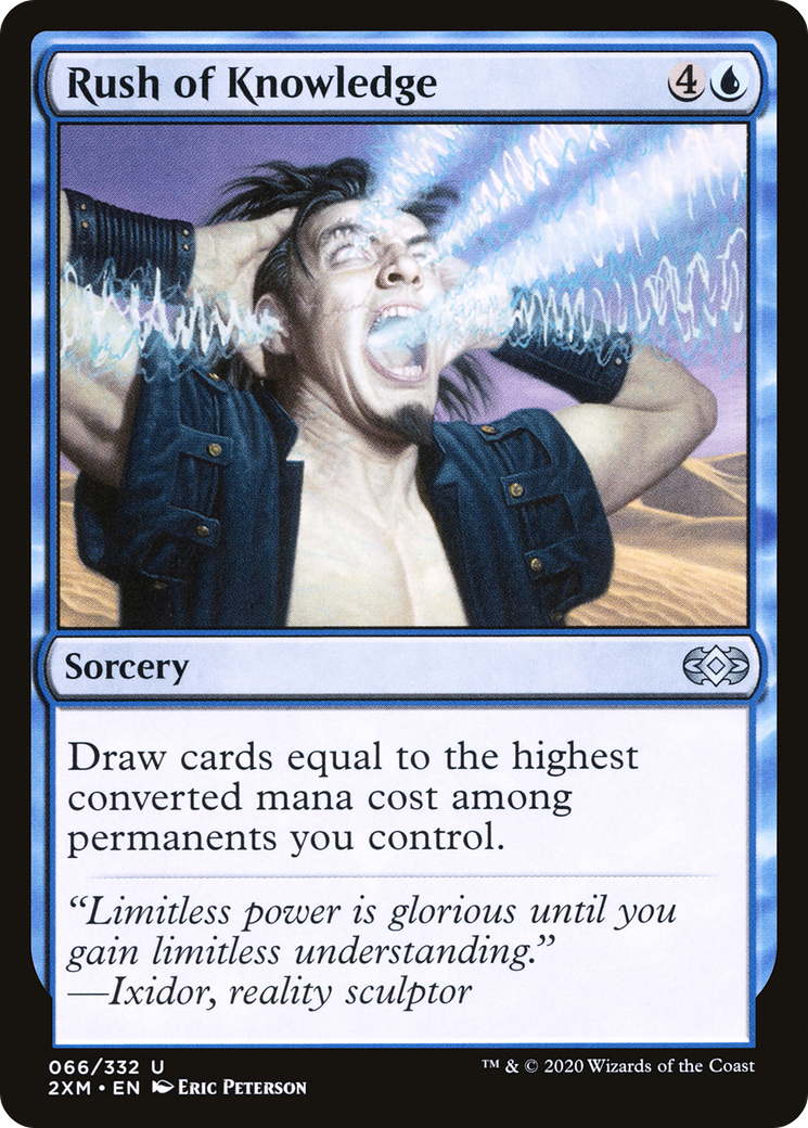 {C} Rush of Knowledge [Double Masters][2XM 066]