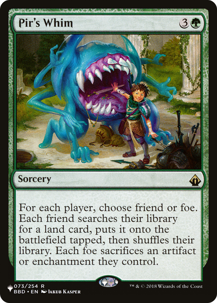 Pir's Whim [LIST 073/254]