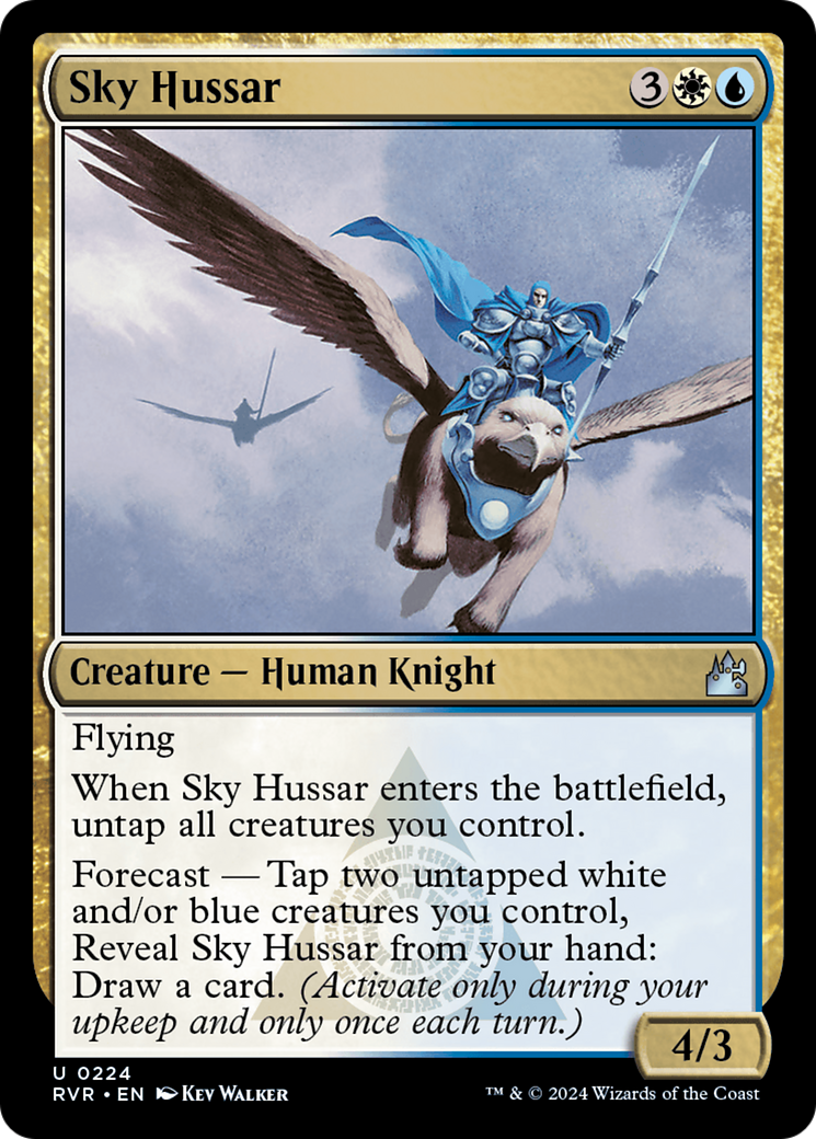 {C} Sky Hussar [Ravnica Remastered][RVR 224]