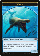 {T} Whale // Zombie (011/036) Double-sided Token [Commander 2014 Tokens][TC14 010]