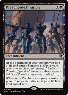 {R} Dreadhorde Invasion [Aetherdrift Commander][DRC 091]