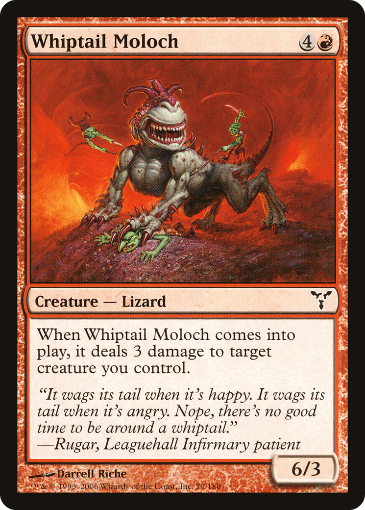 {C} Whiptail Moloch [Dissension][DIS 079]