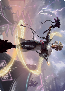 {A} Naomi, Pillar of Order Art Card [Kamigawa: Neon Dynasty Art Series][ANEO 035]