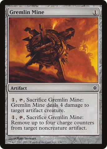 {C} Gremlin Mine [New Phyrexia][NPH 136]