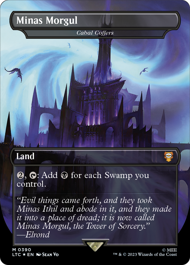 {R} Cabal Coffers - Minas Morgul (Surge Foil Realms and Relics) [The Lord of the Rings: Tales of Middle-Earth Commander][LTC 390]