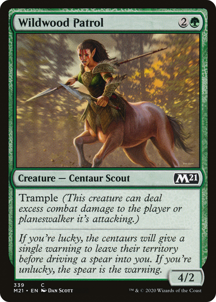 {C} Wildwood Patrol [Core Set 2021][M21 339]