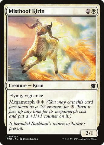 {C} Misthoof Kirin [Dragons of Tarkir][DTK 025]