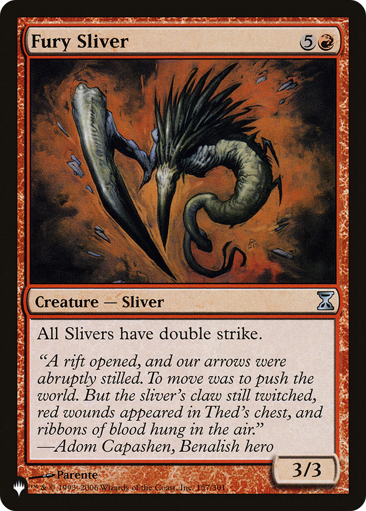 Fury Sliver [LIST 157/301]