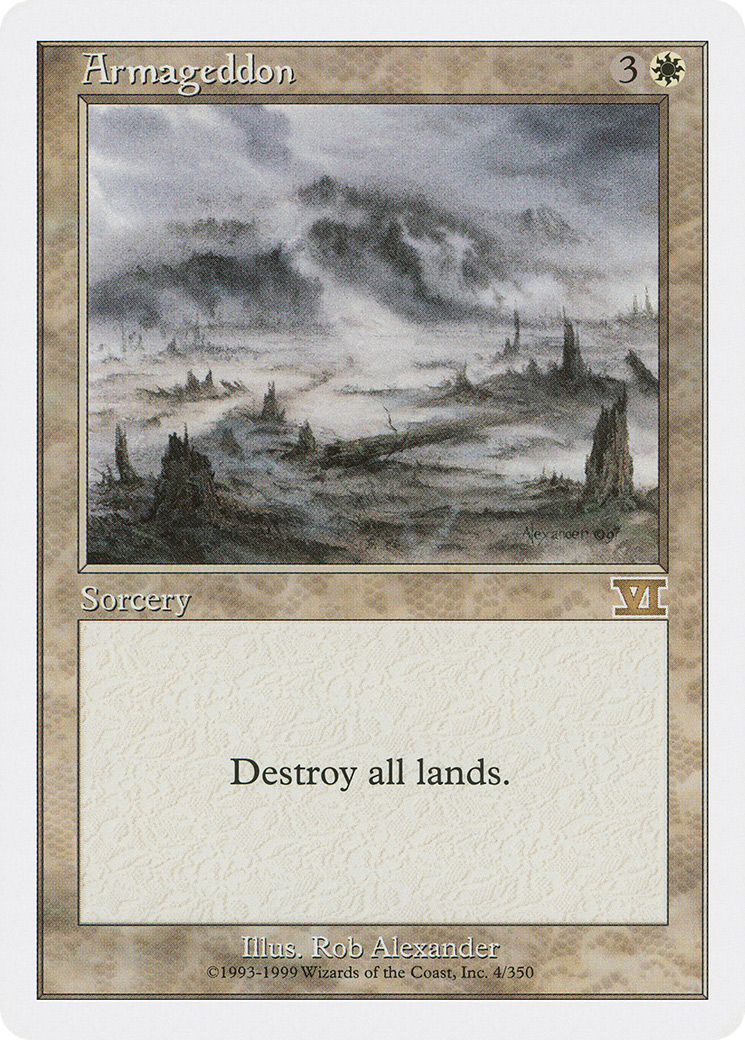 {R} Armageddon [Classic Sixth Edition][6ED 004] - Misty Mountain Games